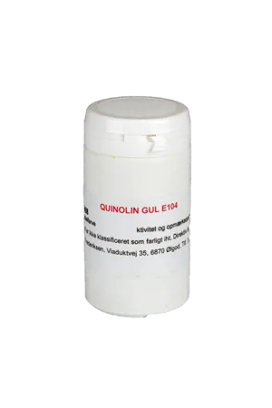 Quinolin gul, E104  (829408)