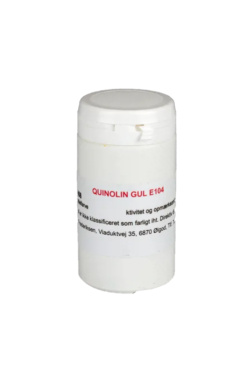 Quinolin gul, E104  (829408)