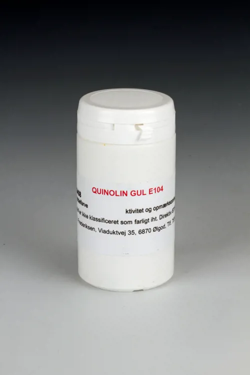 Quinolin gul, E104  (829408)