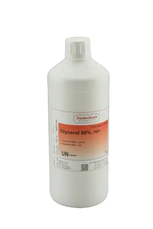 Glycerol 1,23 (86%) - ren - 1 liter (832100-4)