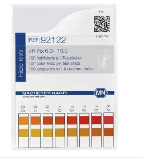 pH indicator sticks 6-10 MN - 100 stuks (837719)