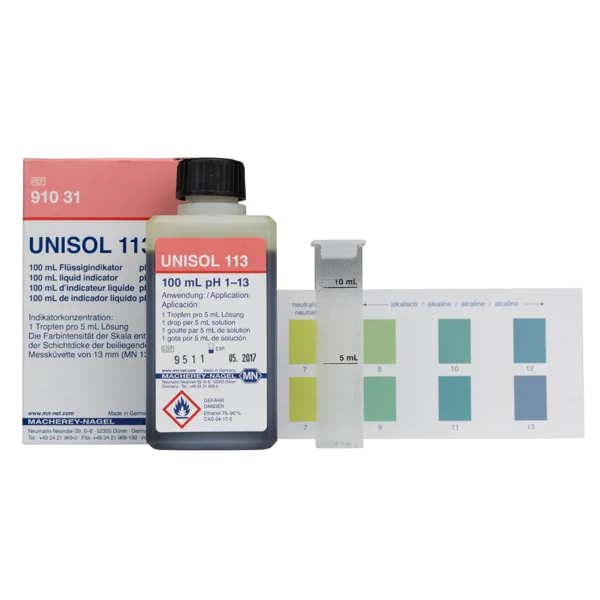 pH indikator 1-13, MN, væske  (839405)