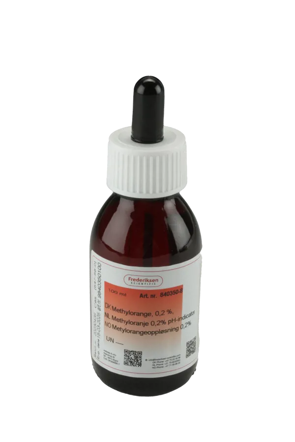 Methylorange, 0,2%, i dråbeflaske Methylorange, 0,2%, i dråbeflaske (840350-8)