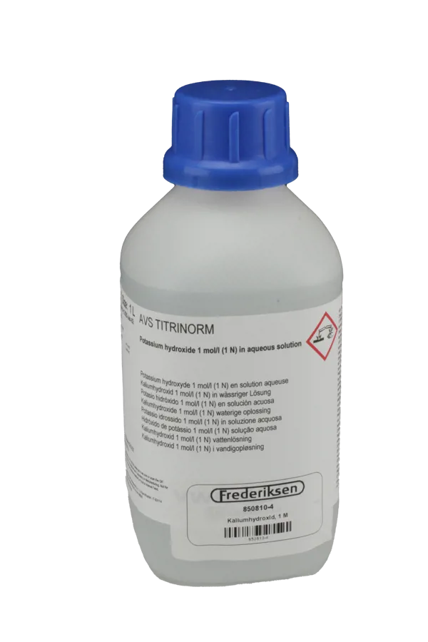 Kaliumhydroksid, 1 M, 1000 mL  (850810-4)