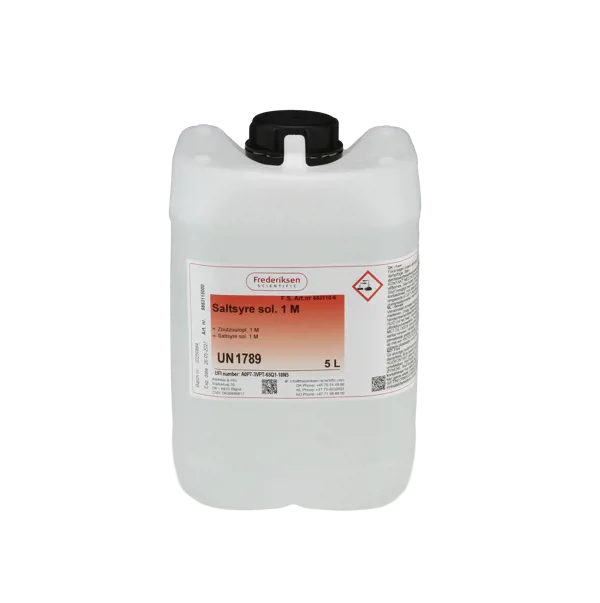 Saltsyre 1 M, 5 L Saltsyre 1 M, 5 L (883110-6)