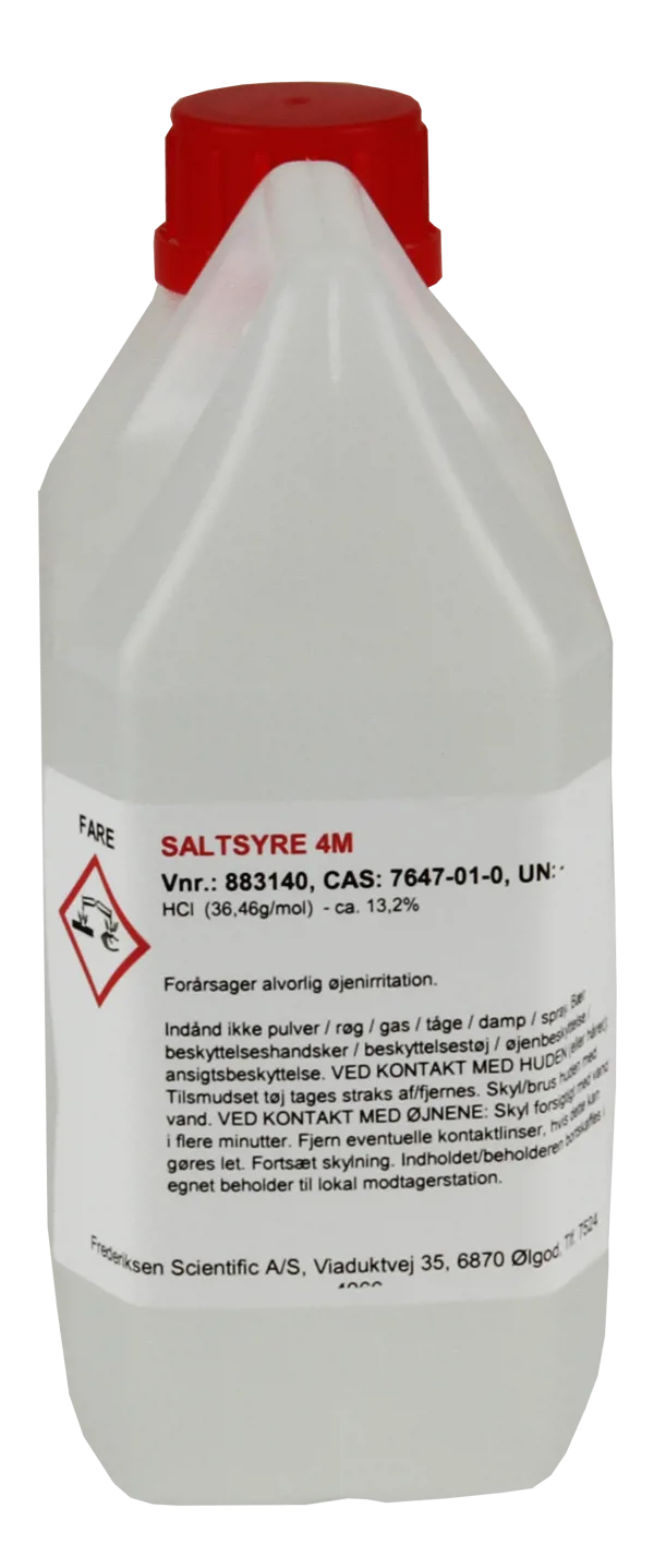 Saltsyre 4 M, 1 L (883140-4)