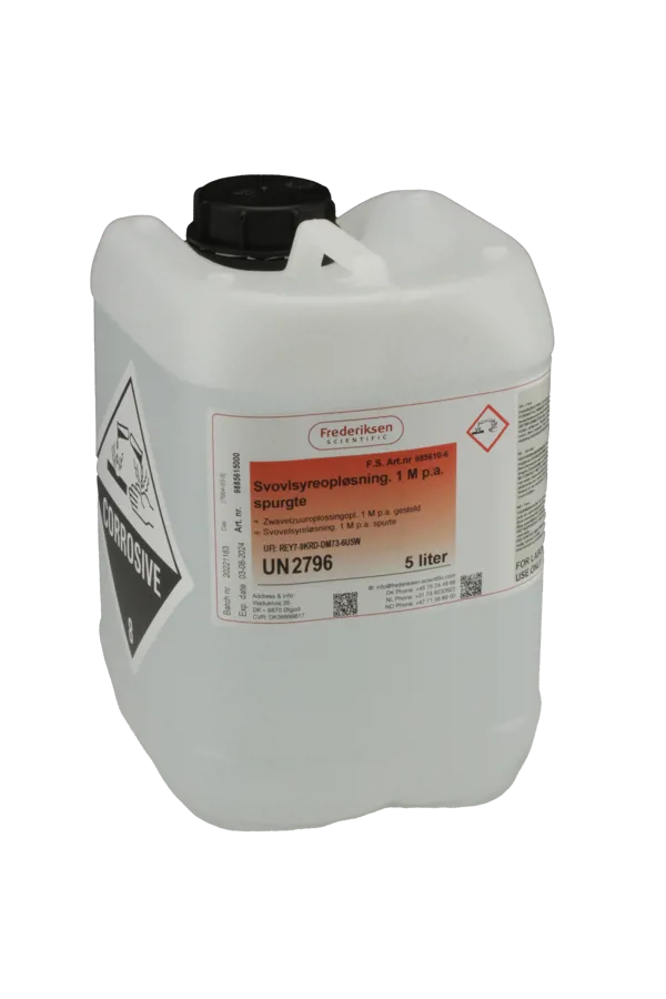 Svavelsyra 1 M, 5 L Svavelsyra 1 M, 5 L (885610-6)