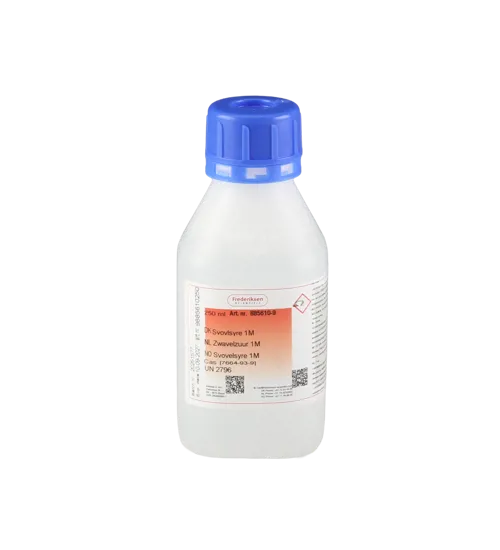 Svovlsyre, 1 M, i standflaske, 250 ml  (885610-9)