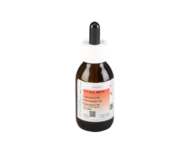 Zilvernitraat 0,1M in 100ml druppelflesje (886110-8)
