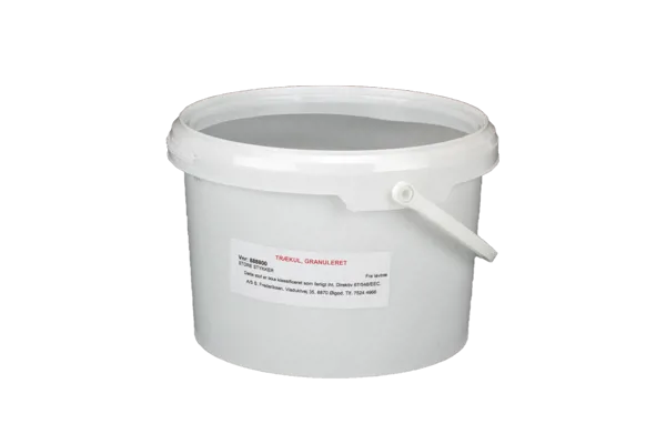 Trækul, granuleret store stykker - 500g  (888800-3)