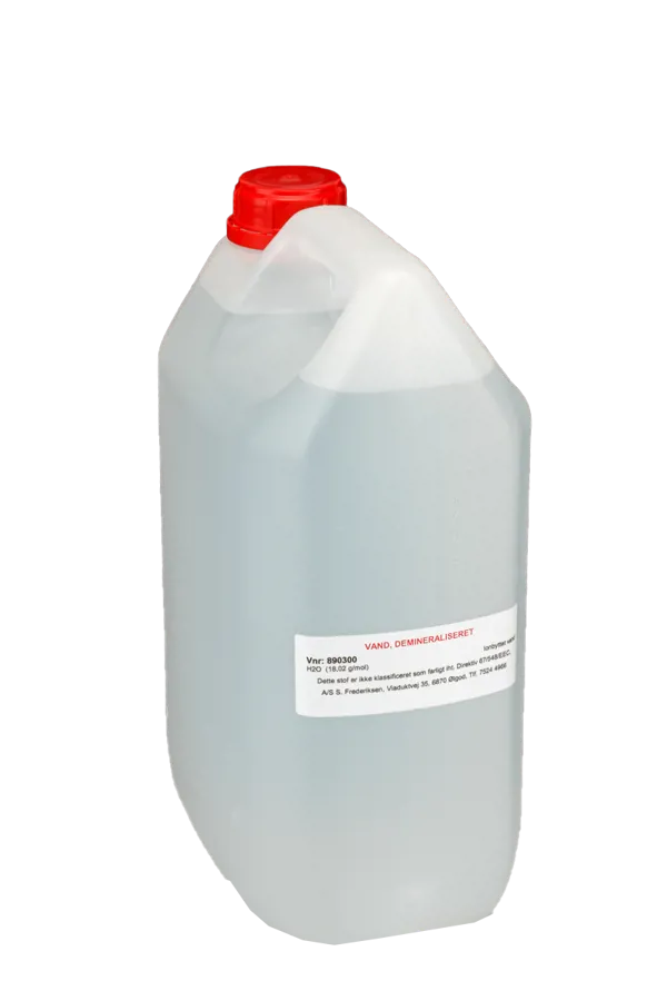 Vann, demineralisert 5000 ml (890300-6)