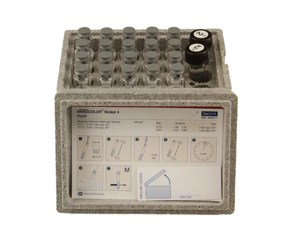 Nikkel 4 testsæt 0,10-7,00 mg/L (test 71) Nikkel 4 testsæt 0,10-7,00 mg/L (test 71) (890565)
