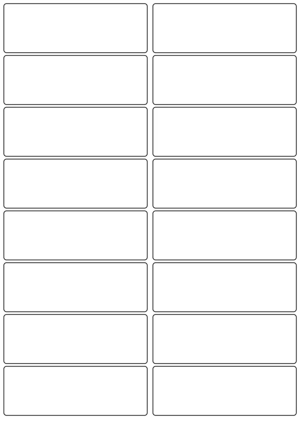 Etiketter, Chemical Manager, 16 stk. (899056)