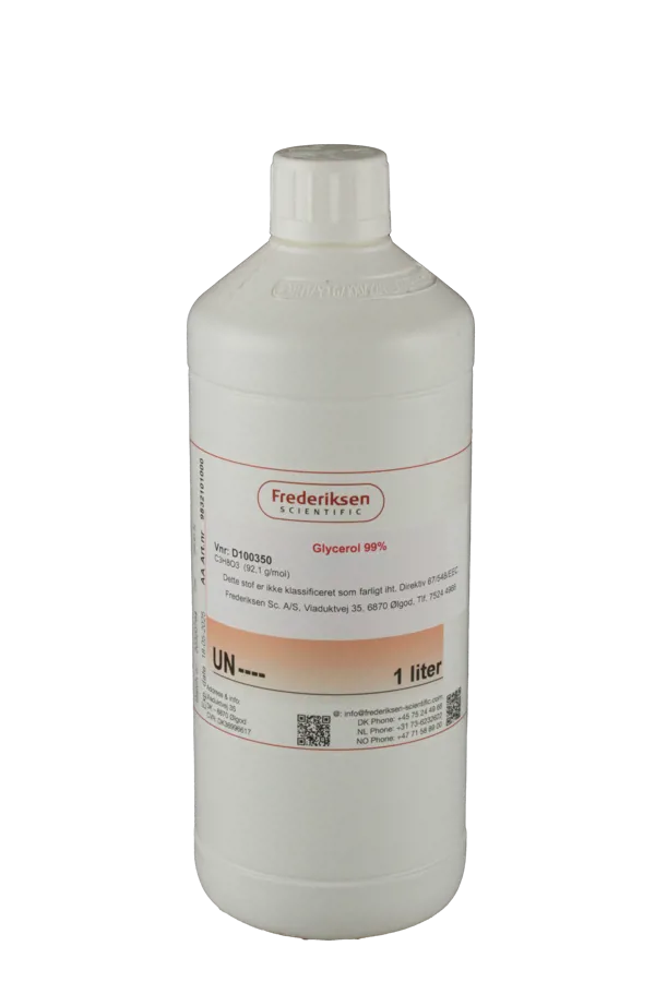 Glycerol 99%, 1 liter (D100350)