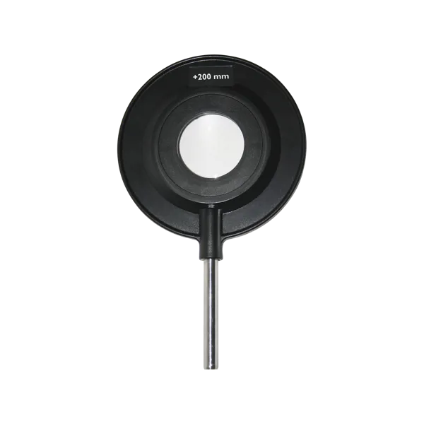 Linse i holder, +200 mm  (NL112319)