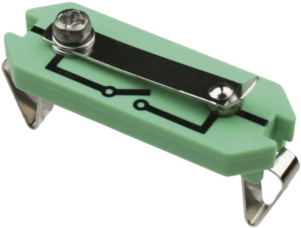 SE-afbryder, tænd/sluk, metalplade  (NL115313)